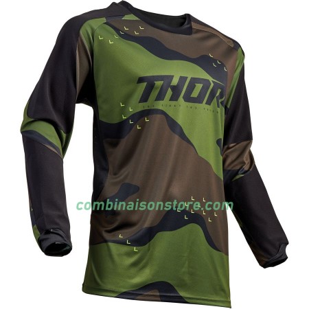 Maillot VTT/Motocross Thor Terrain Manches Longues N002 2020